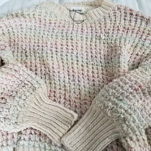 Women's chenille sweater